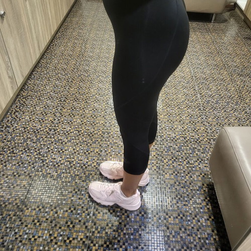 Adidas black capri sports leggings