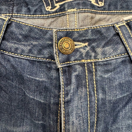 Robin’s Jeans denim pants used, handmade, blue, size 30