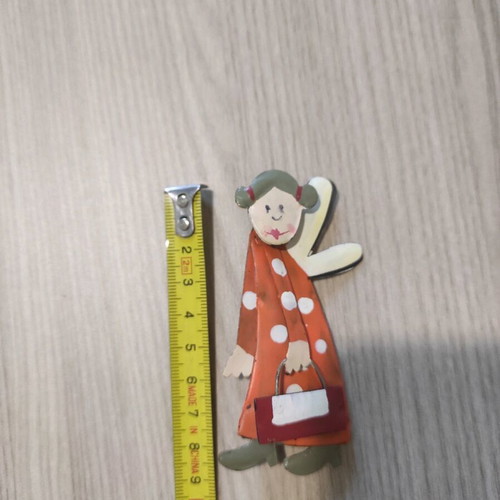 Handmade brooch for coat or jacket like new