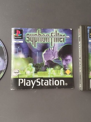 Sony PlayStation 1 Syphon Filter παιχνίδι μεταχειρισμένο, αγγλικό