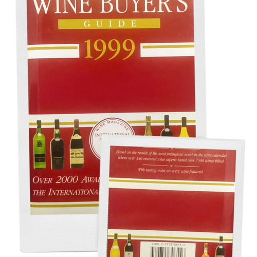 Wine Magazine Pocket Wine Buyer's Guide 1999 like new