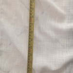 Curtain with grommets, white