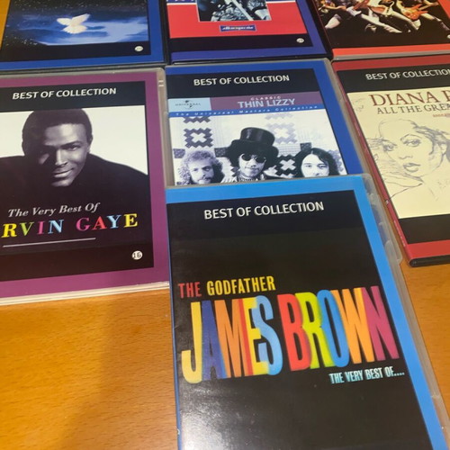 Set of 7 collectible Best of Collection CDs near mint, R&B / Soul