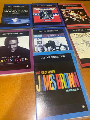 Комплект от 7 колекционерски CD Best of Collection като нови, R&B / Soul