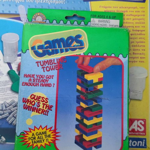 Games Tumbling Tower used