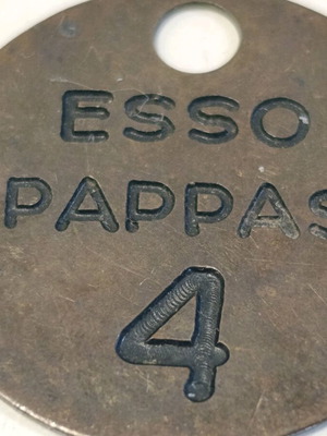 Esso pappas used brass parts from the 1960s