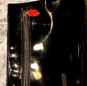 Yves Saint Laurent Νεσεσέρ τσαντάκι καλλυντικών μαύρο βινύλ