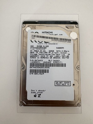 Hitachi SATA 320GB твърд диск за лаптоп