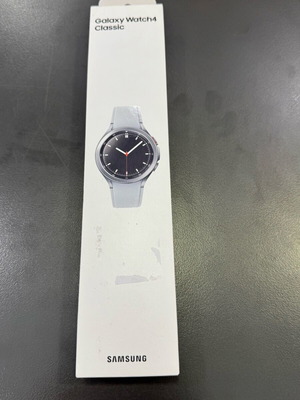 Samsung Galaxy Watch 4 Classic 46mm Silver, καινούργιο με 2 χρόνια εγγύηση