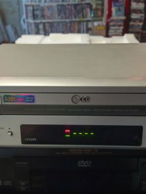 LG Video VHS μεταχειρισμένο χωρίς τηλεκοντρόλ