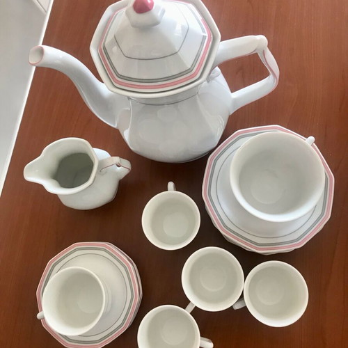 Vintage Winterling Bavaria Coffee Tea Serving Set like new with English Garden plates
