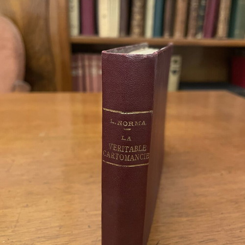 La Veritable Cartomancie book used, Paris edition 1865, French