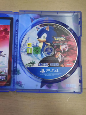 Sonic Shadow Generations PS4 game