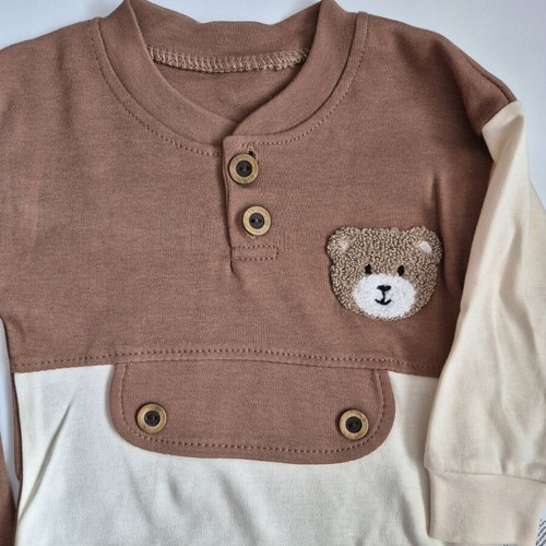 Cotton baby boy set 9-12 months new, two pieces