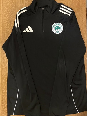 Adidas Panathinaikos 1/4 Zip Training Top used, size Large 2025-26