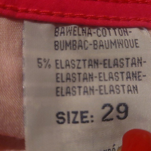 Pink women's pants like new, size 29