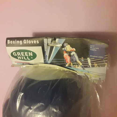 Boxing gloves Athens 2004 Olympic Games blue new