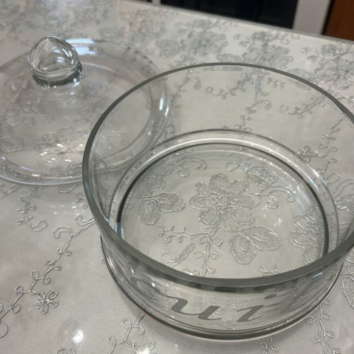 Cookware new glass pot with lid