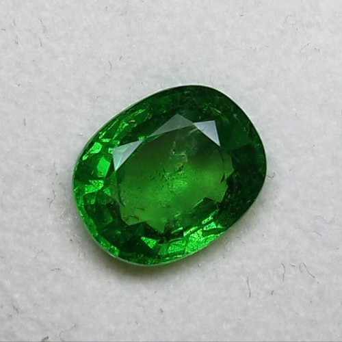 Tsavorite Garnet 4.66 Carat New with GIA Certificate