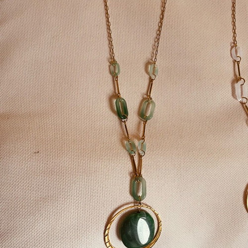 Steel necklace new
