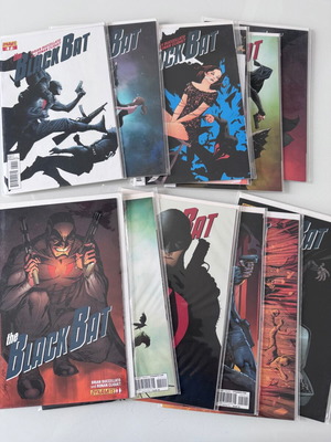 Black Bat 1-12 complete series new, English