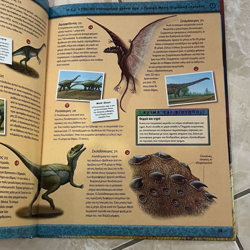 In the Age of Dinosaurs book like new
