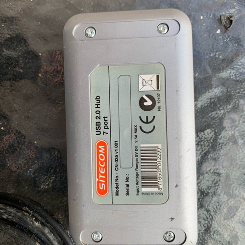 Sitecom USB hub 7 ports used
