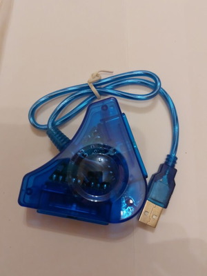 Адаптер Playstation към PC USB геймпад нов