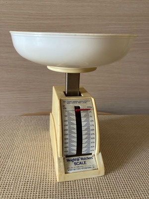 Weight Watchers vintage scale used, 1960s