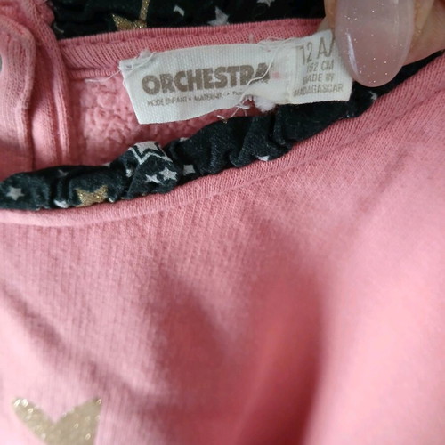 Orchestra blouse used for 12 years old, pink