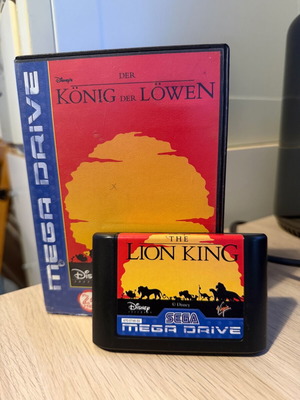 Κασέτα Sega Mega Drive The Lion King μεταχειρισμένη με κουτί