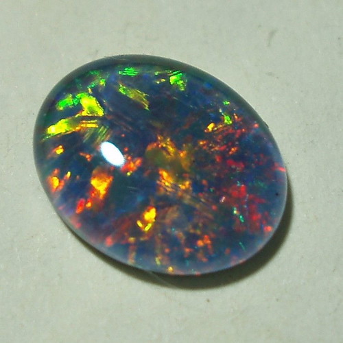 Australlian Opal Opal Doublet 1.8 ct new