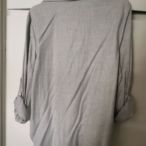 Zara shirt new, gray, size L unisex