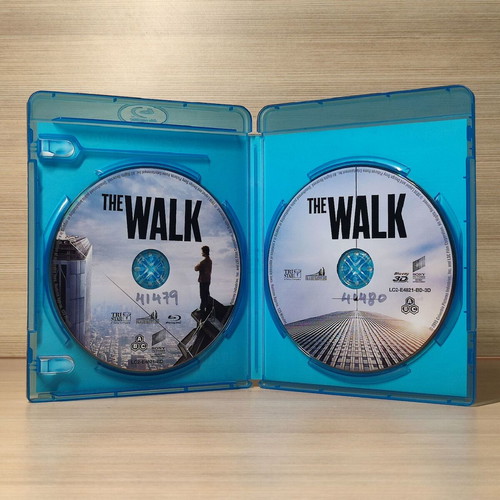 The Walk Blu-Ray used with Greek subtitles 2D + 3D