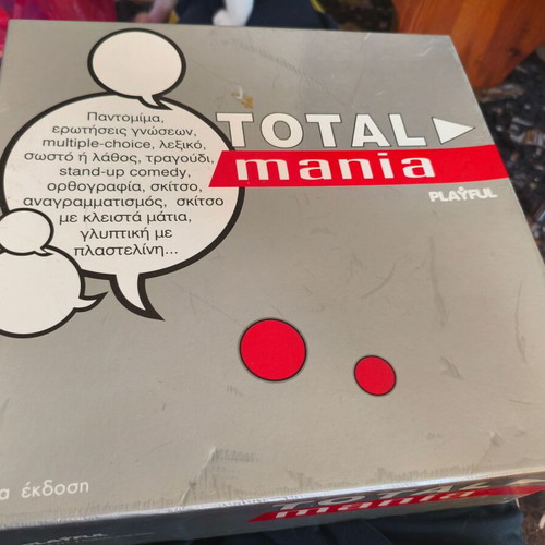 Total Mania board game like new