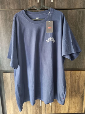 T-shirt Levi's blue XXL new, wide fit