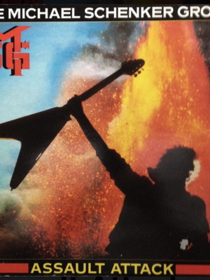 Assault Attack vinyl LP album The Michael Schenker Group like new