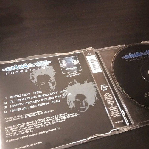 Bomfunk MCs Freestyler CD single