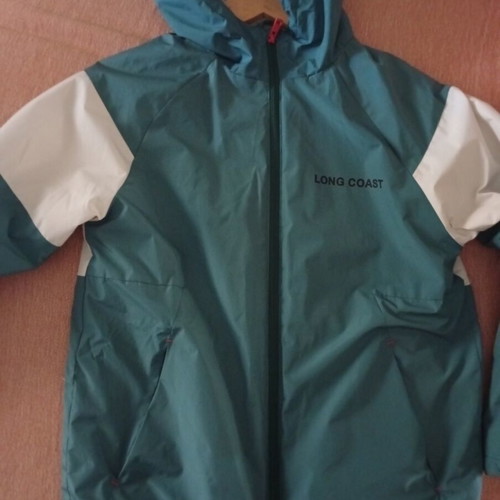 Boys' jacket 11-12 years Zara green like new, waterproof with cotton lining