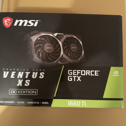 NVIDIA GeForce GTX 1660 Ti 6GB Ventus XS OC Edition like new
