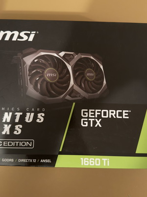 NVIDIA GeForce GTX 1660 Ti 6GB Ventus XS OC Edition σαν καινούργιο