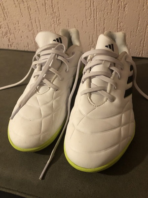 Adidas Copa Pure.3 Turf football shoes like new, white and neon green