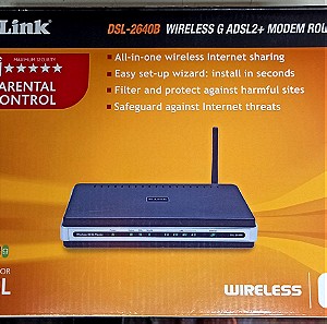 D-Link DSL-2641B Wireless G ADSL2/2+ Router - Ασύρματο router