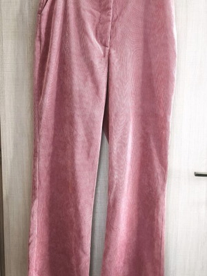 Vassia Kostara Corduroy Pants Large Pink like new