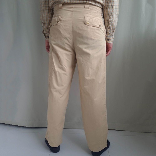 Fjallraven men's light hiking pants size 52 L W34 L30 beige like new
