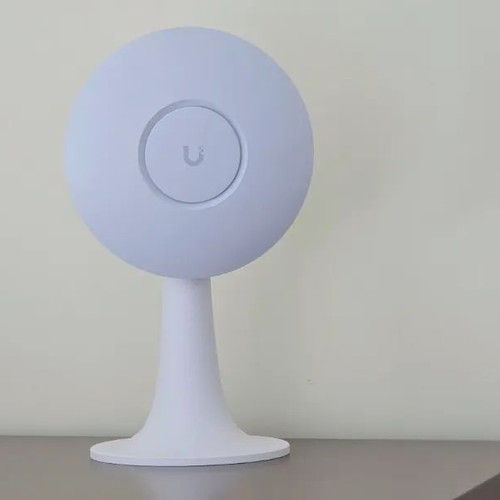 Ubiquiti UniFi U6+ Access Point Support Stand new, white PLA plastic