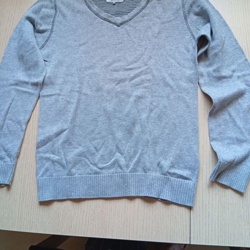 Next grey wool long-sleeve sweater for ages 10-11 like new