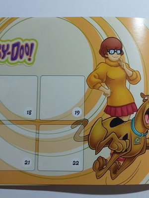 Άλμπουμ αυτοκολλήτων Κούκου Ρούκου Scooby-Doo καινούργιο, κενό