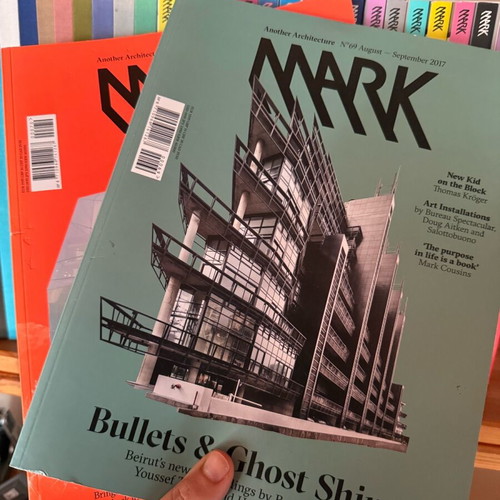 Mark used architecture magazine collection issues 35-70 missing 40, 64