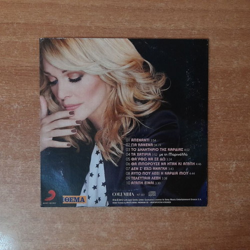 Natasa Theodoridou Apenanti CD, laiko